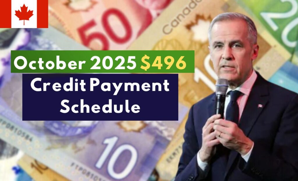 $496 GST and HST Credit
