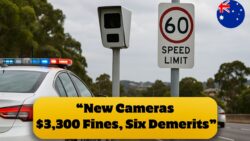 Speeding Nightmare: Australia $3,300 Fines & Six Demerit Points Coming — New Cameras Catch Every Offender