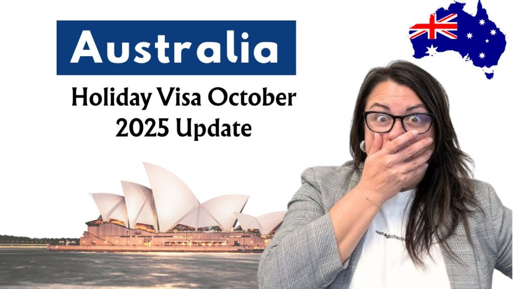 Australia Working Holiday Visa October 2025
