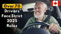 Canada Driving Law 2025 – Seniors Over 70 Face Key Restrictions Starting This Fall