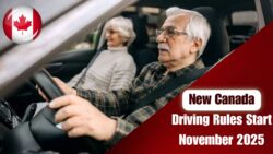 Canada Driving Law November 2025 – New Penalties & Licence Rules Begin Next Month