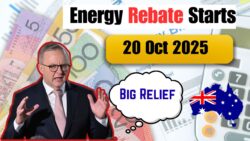 Centrelink Energy Rebate Starts 20 Oct 2025 – Huge Relief for Millions as Power Bill Discounts Begin