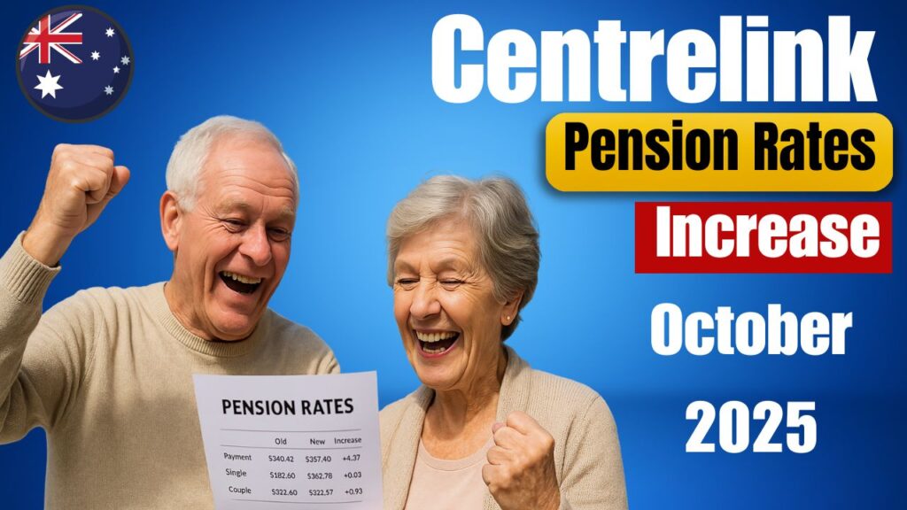 Centrelink Pension Rates Rise October 2025