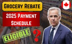 Canada Grocery Rebate October 2025 – New Payment Amounts, Eligibility & Full Schedule Out