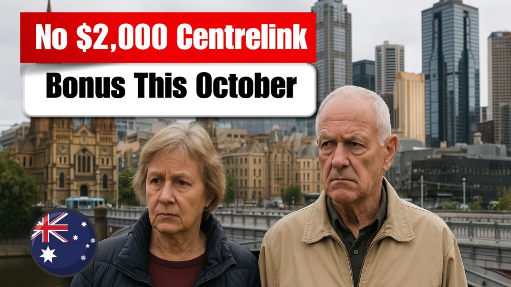 Melbourne Senior Bonus October