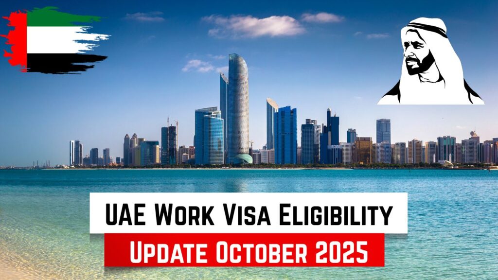UAE Work Visa October 2025