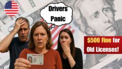 Drivers Panic: USA to Replace Old Licenses – $500 Fine Coming for Those Who Don’t Update